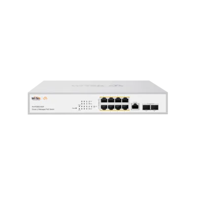 Wi-Tek - WI-PCMS310GF V2 - Cloud L2+ Managed PoE Switch