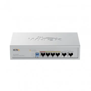 Wi-Tek - WI-PS206S - PoE switch, 4x PoE