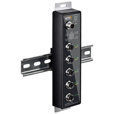 Wi-Tek - WI-PS305G-F-M12 - Flat-type Unmanaged Switch