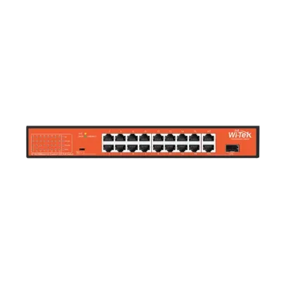 Wi-Tek - WI-PS518G V4 - 100Mbps PoE Unmanaged Switch