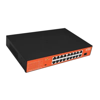 Wi-Tek - WI-PS518G V4 - 100Mbps PoE Unmanaged Switch