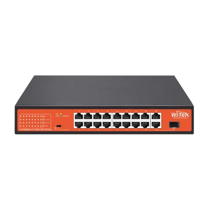 Wi-Tek - WI-PS518G V4 - 100Mbps PoE Unmanaged Switch