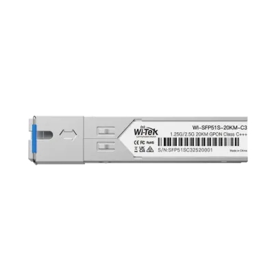 Wi-Tek - WI-SFP51S-20KM-C3 - 1.25G/2.5G GPON SFP Module Class C+++