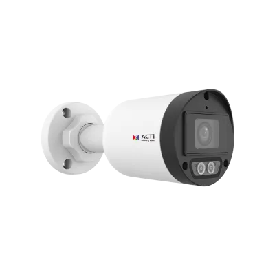 ACTi - Z330 - 2MP Deep Learning AI ColorGuard f2.8mm Fixed Bullet with IR LED 50m, White LED 50m, Smart Dual Light, WDR 120dB